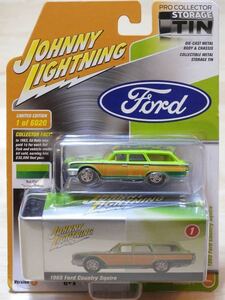 【新品：未開封】ジョニーライトニング 1960年 フォード カントリー スクワイア [ラットフィンク / Rat Fink]
