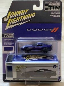 【新品：未開封】ジョニーライトニング 2017年 ダッジ バイパー GTC / Dodge Viper GTC [カスタム パール ブルー]