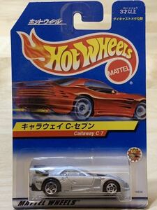 【日本語カード：新品/未開封】HOT WHEELS ホットウィール キャラウェイ C7 [シルバー]