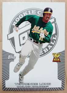 ★TERRENCE LONG TOPPS ROOKIE CUP BASEBALL #120 MLB メジャーリーグ 大リーグ RC テレンス ロング OAKLAND ATHLETICS アスレチックス