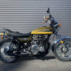 カワサキZ900SuperFour 正真正銘本物Z1A 1974年 車検3年付 レストア車エンジン腰上O/H OPで東京鉄管有り イリノイ州輸入車Z1/Z2の画像3