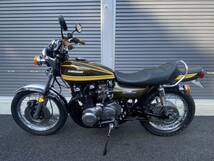 カワサキZ900SuperFour 正真正銘本物Z1A　1974年　車検3年付　レストア車エンジン腰上O/H OPで東京鉄管有り　イリノイ州輸入車Z1/Z2_画像2