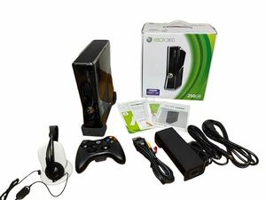 【美品】Microsoft XBOX 360S プレミアムリキッドブラック 250GB