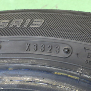 GOODYEAR EfficientGrip ECO EG01 155/65R13 73S タイヤ2本 23年 6.3mm 【管理番号 9122 RB6-801】中古【小物】の画像5