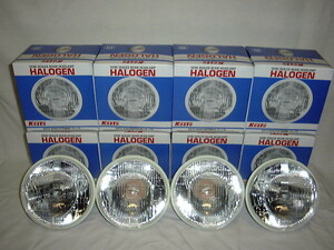  domestic production circle 4 light Chevrolet Impala Corvette C3 halogen head light [ round 4 light circle eyes 4 light lamp exchange type ]( restored car inspection . for 1 vehicle SET) small thread made *11