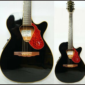 ★GRETSCH★Histric Series G3411 Rancher BLK アコースティックギター エレアコ 2001年製 グレッチ 希少モデル★の画像1