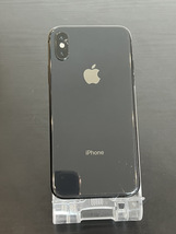12606-05★初期化済 Apple iPhoneXs/アイフォン ブラック 64GB MTAW2J/A ネットワーク判定〇★_画像2