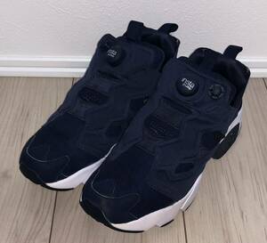 REEBOK INSTA PUMP FURY OG US7.5 25.5cm DV6986 リーボック ポンプフューリー オリジナル ネイビー ホワイト 紺 白 INSTAPUMP