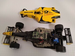 【ブラシレス化】京商 ミニッツ フォーミュラ VE基板移植 ブラシレスモーター5600KV ジョーダンホンダ Mini-z Formula F1