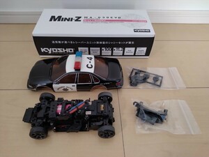 京商 ミニッツ MA-030 EVO 8500KV AWD シボレーカプリス ポリスカー ボディー付き Mini-z ドリフト