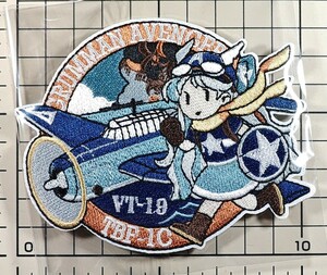 国内未発売 US製 アヴェンジャー 刺繍ベルクロパッチ ■ ワッペン TBF 艦これ ミリタリー 