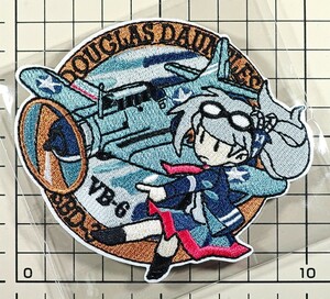 国内未発売 US製 ドーントレス 刺繍ベルクロパッチ ■ ワッペン SBD 艦これ ダグラス ミリタリー 