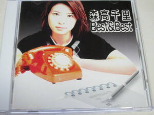 (CD)　森高千里　/　Best＆Best　帯付