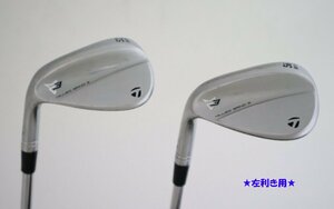 ●値下1円～！左用！【2本セット】テーラーメイド★MILLED GRIND 3 ウェッジ　クローム　52°＆56°N.S.PRO MODUS3 TOUR105　S　(60847