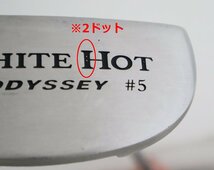 ●名器！ODYSSEY★オデッセイ　WHITE HOT☆ホワイトホット　＃5【2ドット】パター　(59919_画像1