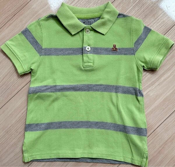 POLO ラルフローレン キッズ ベビー 服 Tシャツ ポロシャツ 半袖 夏 ボーダー 90サイズ