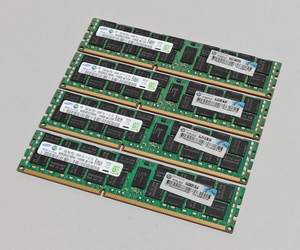 1333MHz 16GB 4 sheets set total 64GB MacPro for memory 2009 2010 2012 model for 240pin DDR3 10600R RDIMM ECC operation verification settled #0314B