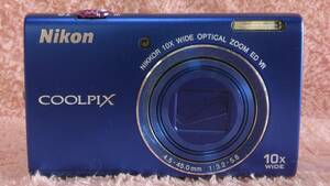 【ジャンク】COOLPIX S6200 （オーシャンブルー）Nikon　ニコン