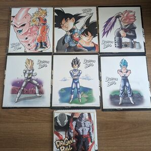 希少 ドラゴンボールZ 30周年記念 最強の戦士達 ドラゴンボールレジェンズ 色紙 鳥山明 7枚