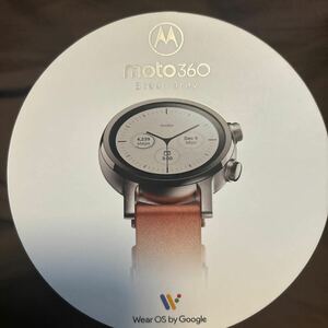 Moto 360 3rd Gen スマートウォッチ 42.5mm スチールグレー M360FS19-SS