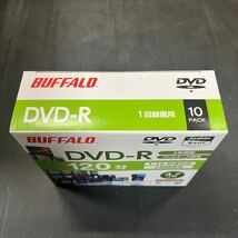 DVD-R 録画 1回録画用 10枚 120分 4.7GB バッファロー スリムケース Joshin BUFFALO CPRM対応 新品未開封_画像2