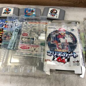 任天堂 64 ソフト カセット 3点 画像のものが全て まとめて マリオカート スーパーマリオ ウェーブレース ロクヨンの画像5