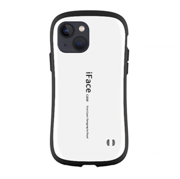 送料無料 白 iFace iPhone13用 箱あり ケース First Class ハードケース 愛用のiphoneを守る 耐衝撃