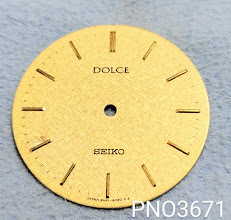 (■1)セイコージャンクパーツ SEIKO DOLCE ドルチェ 8N41-5200 文字盤/DIAL PNO3671