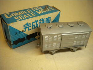 * sanshin type O gauge . car have cover car silver color KTM:ka loading made Showa Retro Vintage *