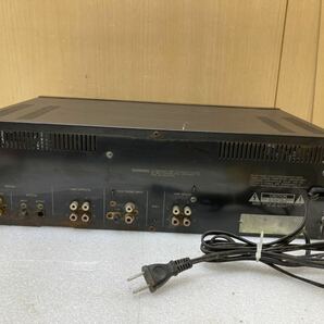 HY0534 TASCAM  CC-222 カセット＆CDデッキ 通電のみ ジャンク品 0323の画像9