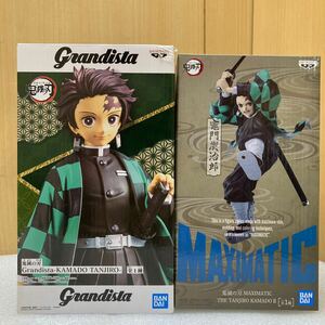 HY0364 新品未開封 MAXIMATIC THE TANJIRO KAMADO II 鬼滅の刃 竈門炭治郎／Grandista BANDAI 2点まとめ　現状品　0318