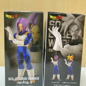 HY0179 未開封 ドラゴンボールZ SOLID EDGE WORKS THE 出陣 ２ トランクス 超サイヤ人トランクス 全２種セット現状品 0311の画像2