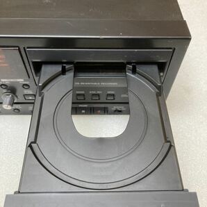 HY0534 TASCAM  CC-222 カセット＆CDデッキ 通電のみ ジャンク品 0323の画像5