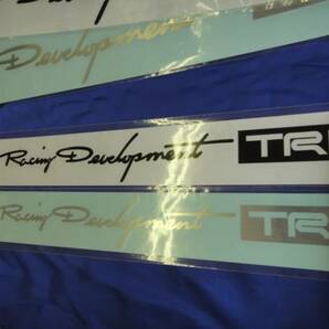 偽物厳重注意！有名本物TRD純正！店頭在庫セール！Racing Development TRD 【小】08231-SP172 黒 転写 抜き文字ステッカー 送料無料(条件付の画像2