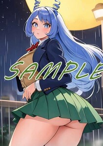 K1081 波動ねじれ 僕のヒーローアカデミア ヒロアカ A4 同人 イラスト 巨乳 美少女 コスプレ Anime アニメ ポスター セクシーアート acg.