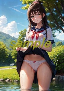 540 ToLOVEる ダークネス ゆうきみかん 結城美柑 A4 同人 イラスト 巨乳 美少女 コスプレ Anime アニメ セクシーアート acg