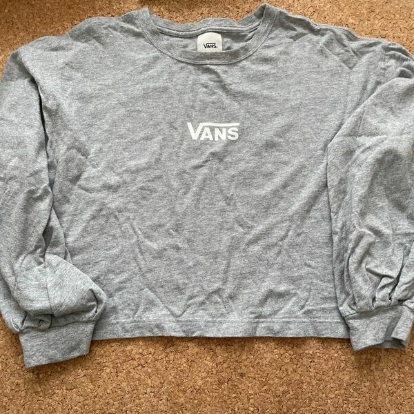 VANS ロゴ　長袖Tシャツ