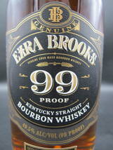 EZRA BROOKS 99 エズラブルックス 99 バーボンウイスキー 750ml 49.5％【未開栓】古酒_画像7