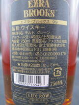 EZRA BROOKS 99 エズラブルックス 99 バーボンウイスキー 750ml 49.5％【未開栓】古酒_画像8