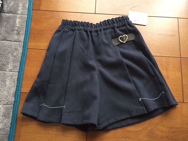 新品 キッズ キュロット 女の子 サイズ130 スカート風
