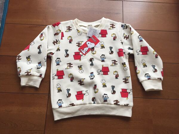 新品タグ付 スヌーピー トレーナー サイズ100 SNOOPY