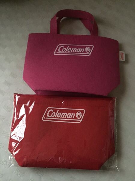 Coleman コールマン　フェルトトートバッグ　エコバッグ