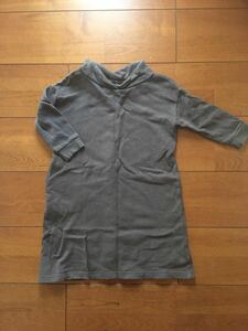 ベビーワンピース　サイズ90 冬服　ベビー服　トレーナー　綿100