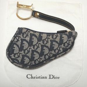 Christian Dior トロッター サドル コインケース