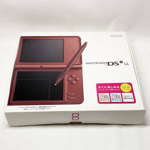 ★☆【ジャンク品・動作確認済】ニンテンドーDSi LL 本体【ワインレッド】Nintendo 任天堂☆★