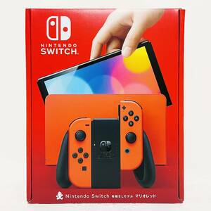 ★☆【新品未開封】Nintendo Switch 本体 有機ELモデル【マリオレッド】2024年3月 ニンテンドースイッチ 任天堂☆★