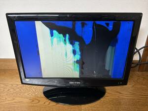 ◆ 19V型 地上デジタル ハイビジョン液晶テレビ LC-19HD88B ジャンク