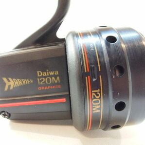 ダイワ ハリアー 120M アンダースピン DAIWA クローズドフェイスリール オールドダイワ (29363の画像2