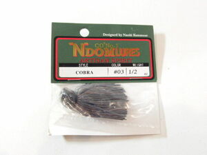 エヌダムルアーズ　コブラ 1/2oz NDOM LURES COBRA ラバージグ (29523