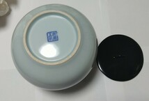 安東五 李朝白磁 砂金袋 水指 磁器 骨董 アンティーク_画像3